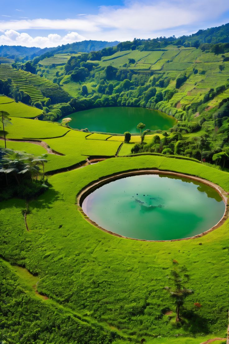 Fort Portal crater lakes, Uganda